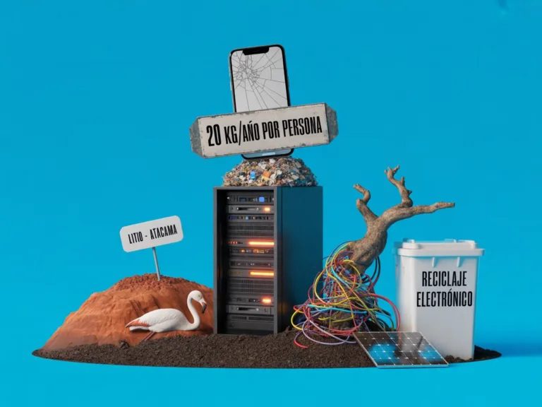Impacto de la tecnología que contamina y la minería de litio.