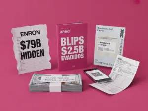 Evasión fiscal offshore y su relación con Enron, WorldCom y KPMG.