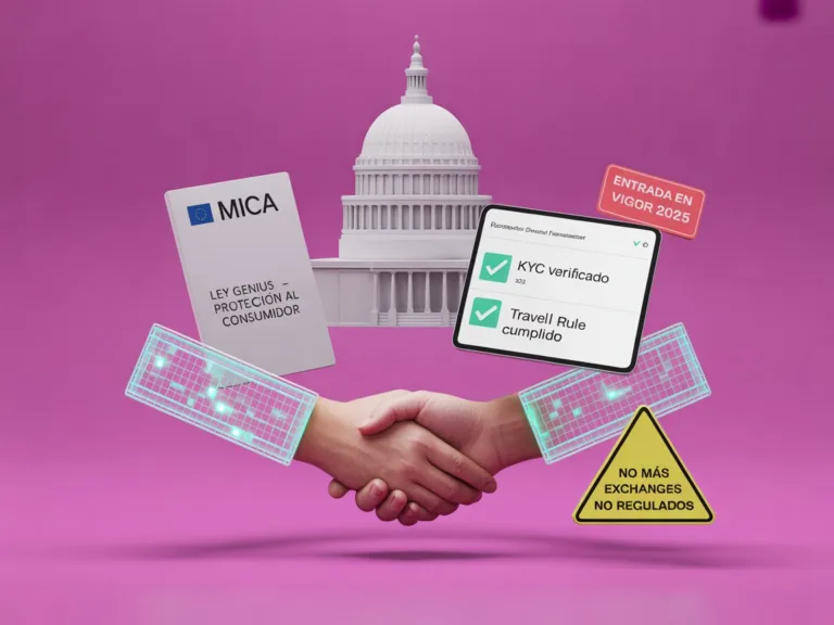 Regular las criptomonedas en el mundo y sus implicaciones en la ley Genius y MICA.