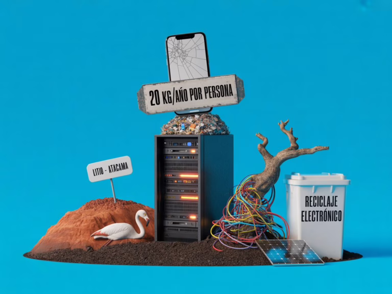 tecnologia impacto ambiental e waste mineria litio centros datos reciclaje