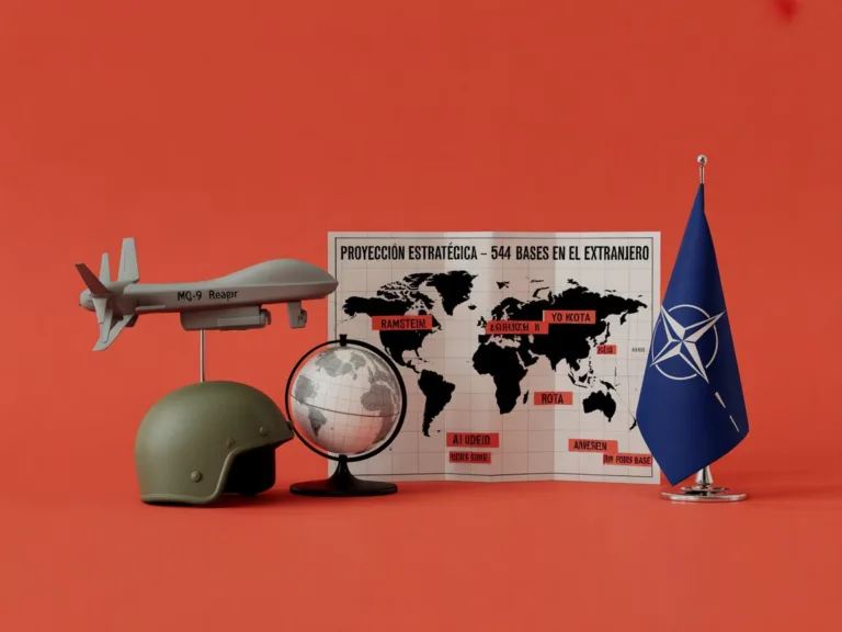 Bases militares de EE UU alrededor de todo el Mundo.