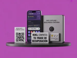 Comparativa entre billeteras frías y calientes en criptomonedas.