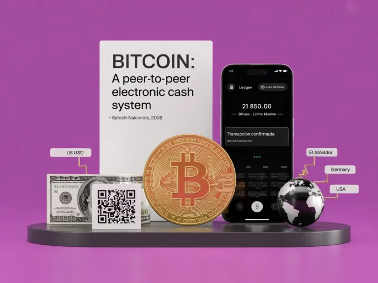 Bitcoin y su relación con Satoshi Nakamoto y la blockchain.