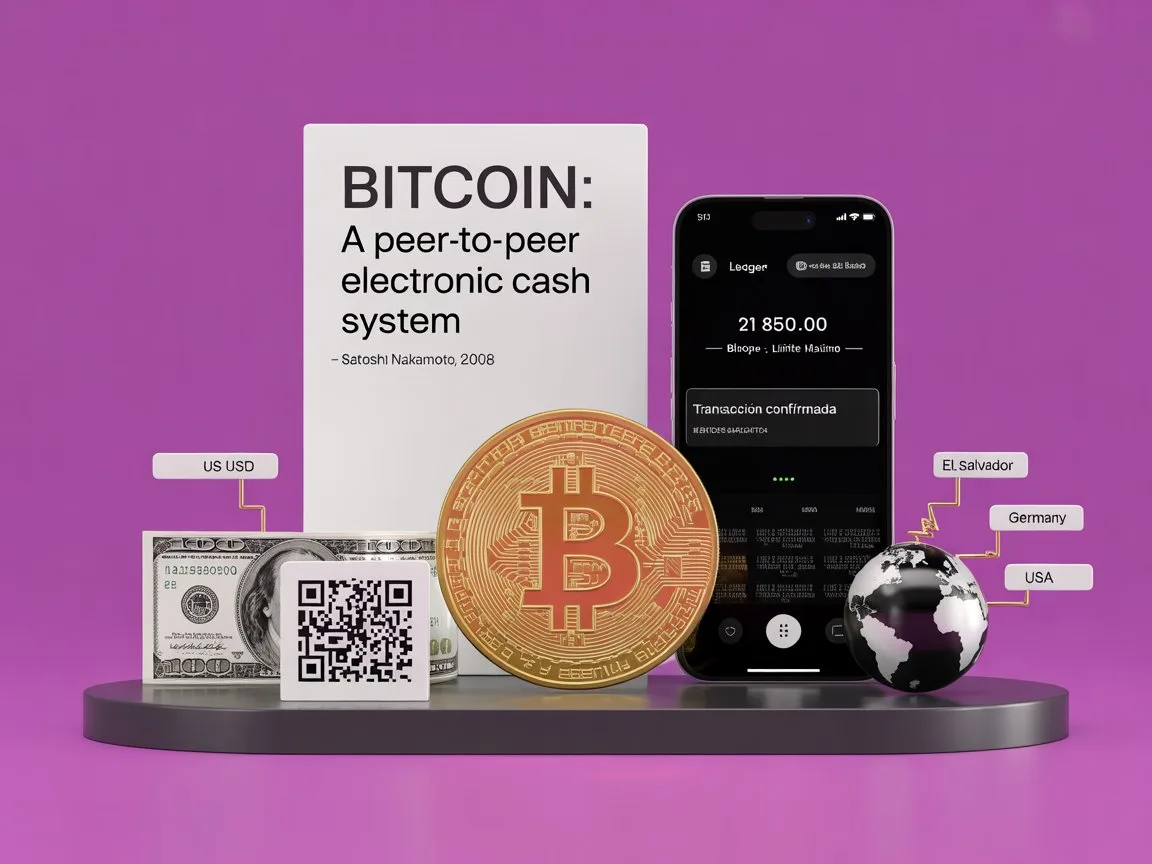Bitcoin y su relación con Satoshi Nakamoto y la blockchain.