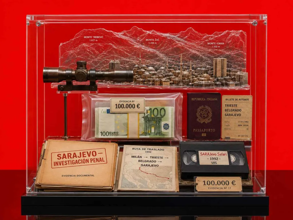 Reconstrucción forense del supuesto safari humano en Sarajevo y los viajes de hasta 100.000 euros durante el asedio de la ciudad.