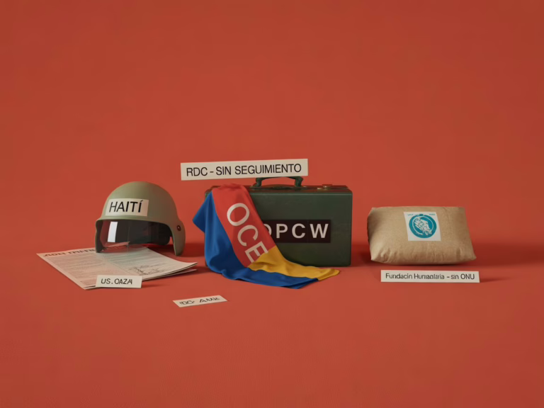 us mundo crisis instituciones paz onu osce opcw haiti gaza congo
