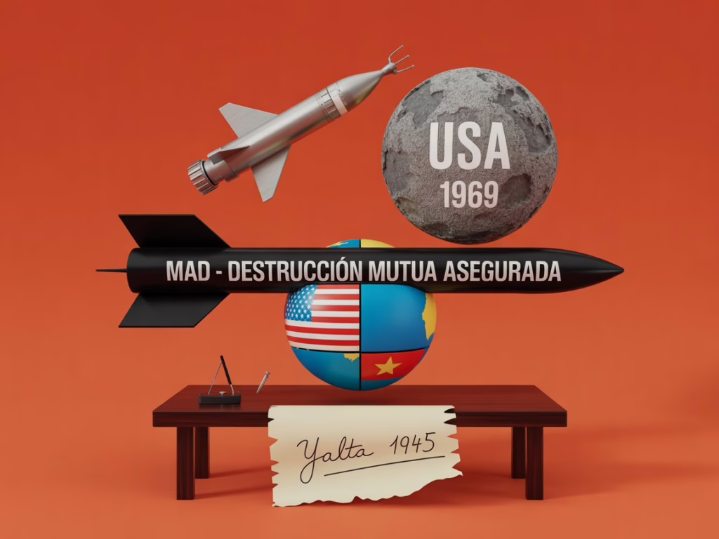 us mundo guerra fria yalta telon acero carrera armamentistica carrera espacial